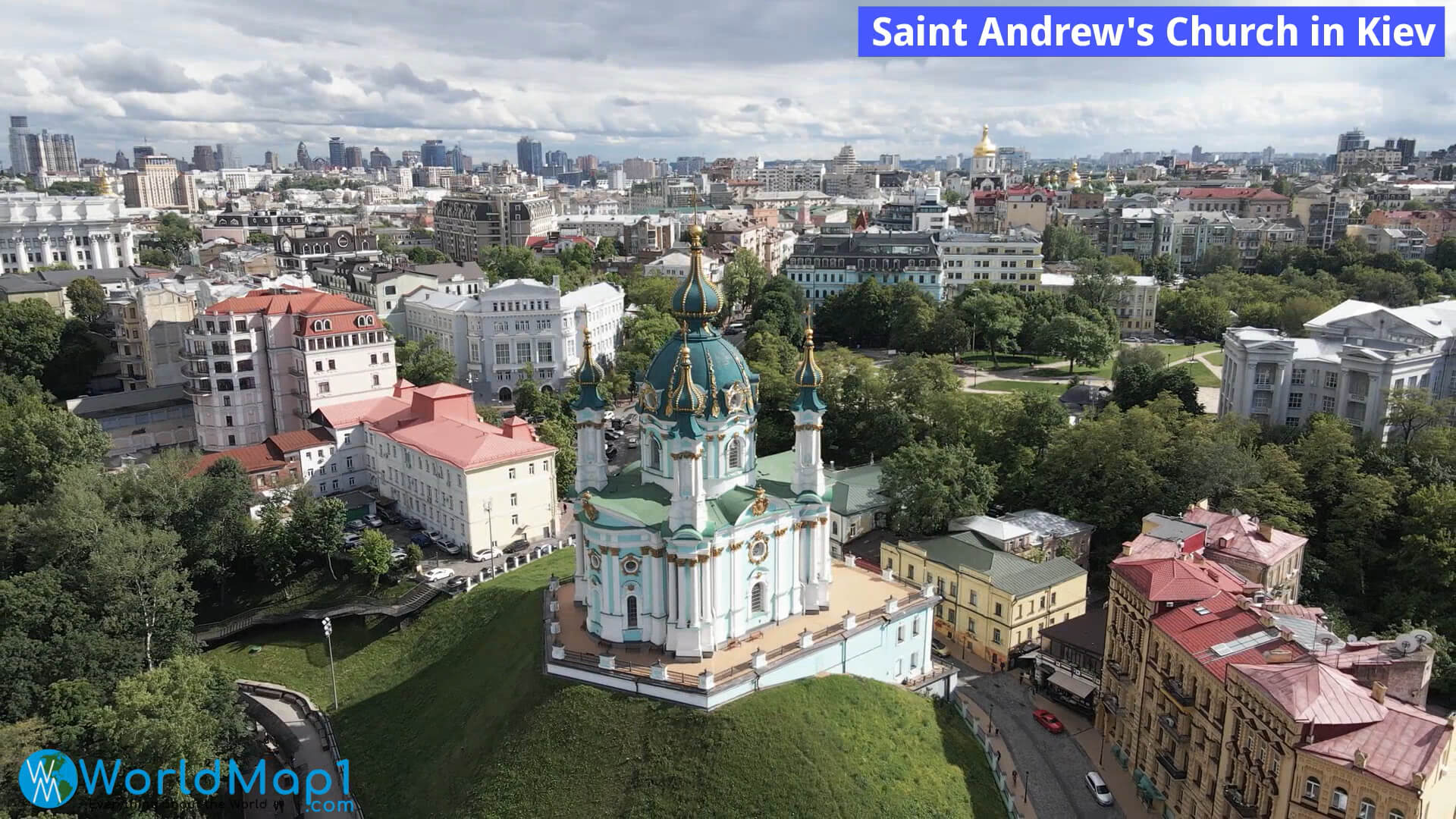 St Andrew's Church in Kyiv